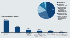 Die Zahlen des BKA zum Thema Cyberkriminalität. (Zum Vergrößern anklicken. Es öffnet sich ein neues Fenster.)