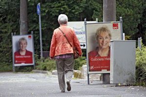 Die Persönlichkeiten nehmen an Bedeutung zu. Auf Wahlplakaten stehen sie – und nicht die Inhalte – im Mittelpunkt. Foto: Michael Matejka